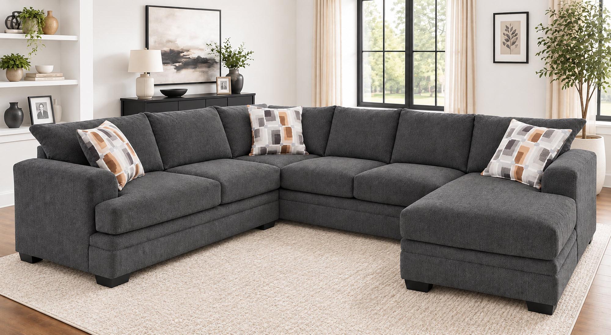 Rent to Own Woodhaven Kendall 3-Piece Sectional at Aaron's today!